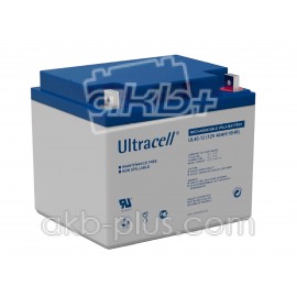 Батарея аккумуляторная Ultracell UL40-12, 12В, 40Ач, AGM Батарея аккумуляторная Ultracell UL40-12, 12В, 40Ач, AGM